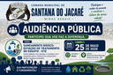 Câmara Municipal realizará Audiência Pública sobre Saneamento Básico e ETE